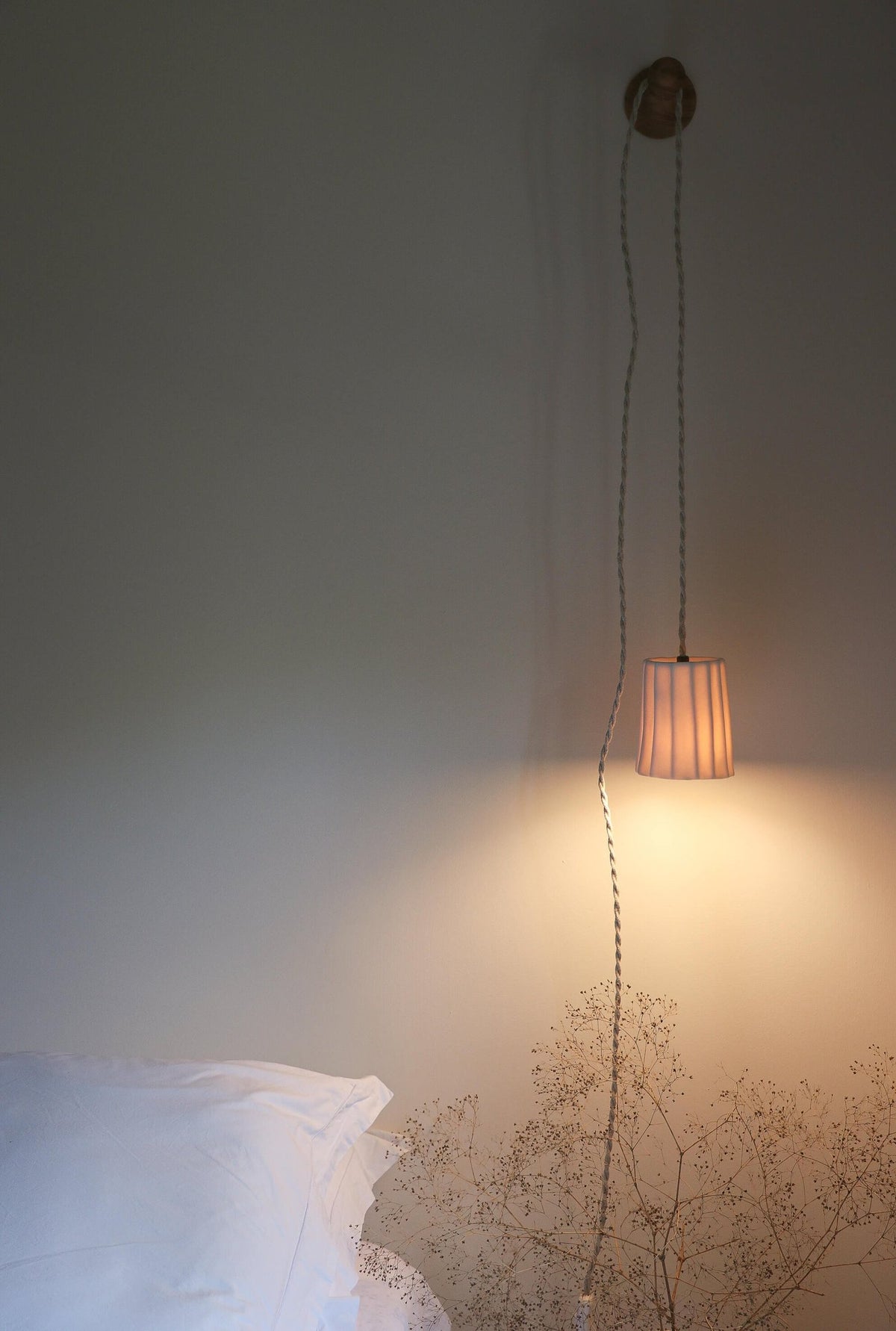 Suspension en porcelaine Mini Canelé