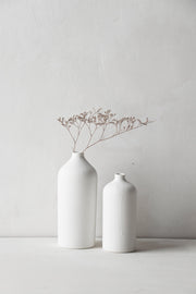 Ensemble 2 vases en porcelaine Simple