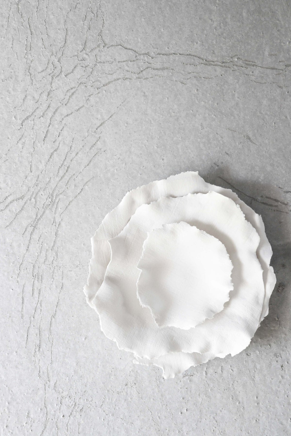 Ensemble de coupelles en porcelaine Lin